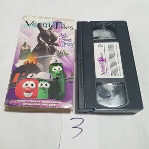 Veggie Tales Rack, Shack & Benny Big Idea's VHS Tape 3 - Bundle & Save